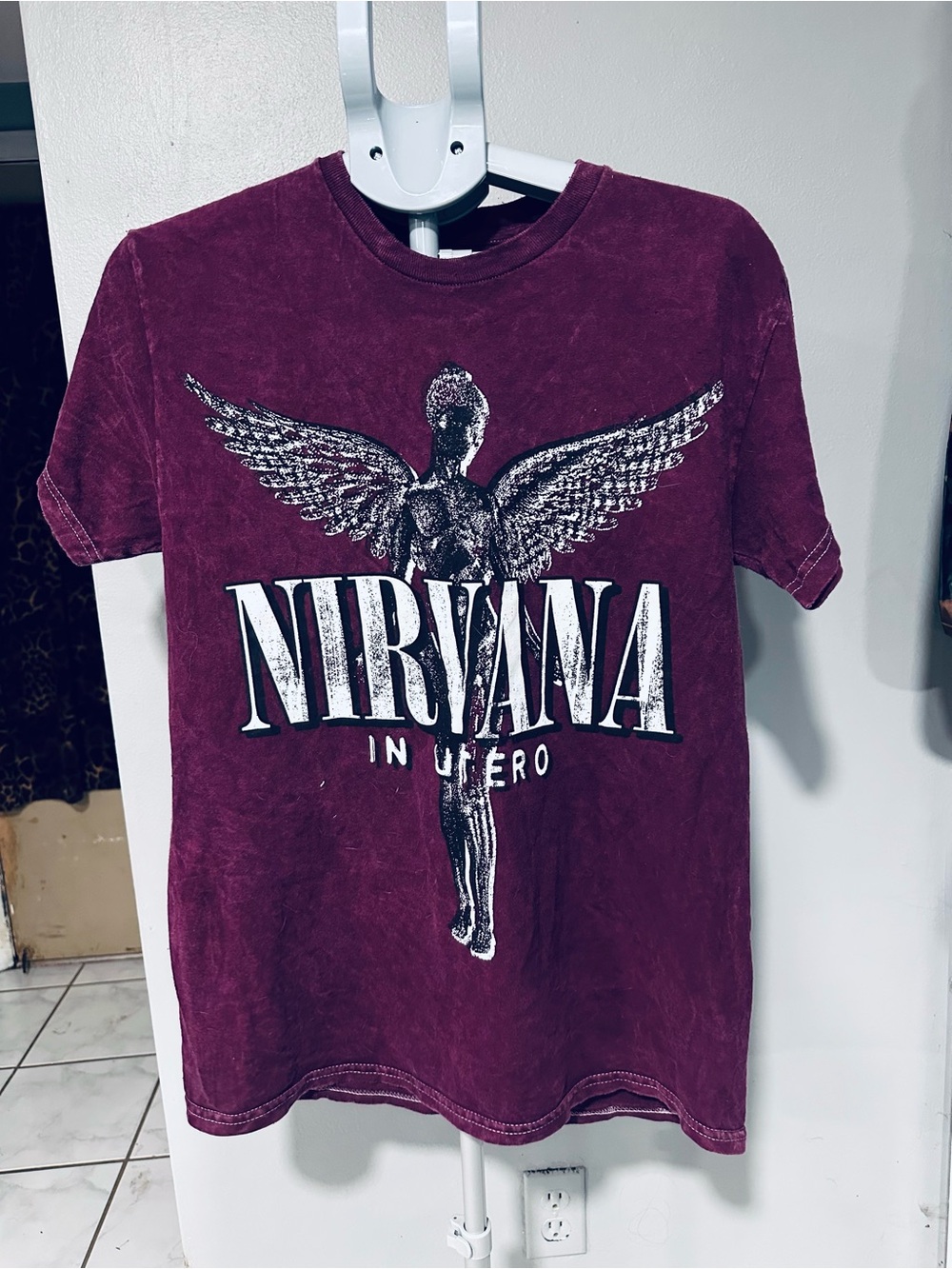 NIRVANA 2-sided graphic Tee